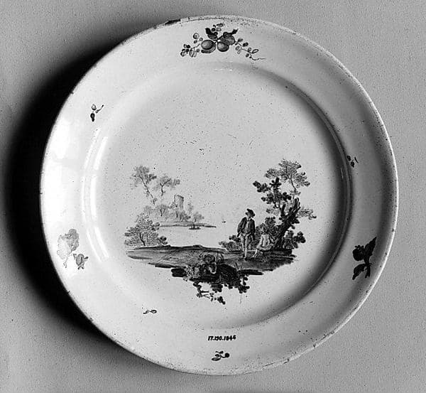 Plate, by Fidelle Duvivier
