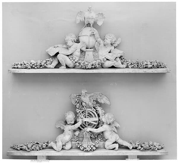 Figure group symbolic of Astronomy
