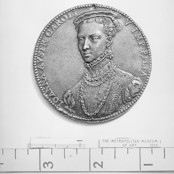 Joanna of Austria, Daughter of Charles V (1535–1573), by Jacopo Nizolla da Trezzo