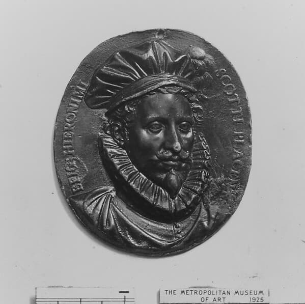 Hieronymus Scotti, Magician and Alchemist, by Antonio Abondio