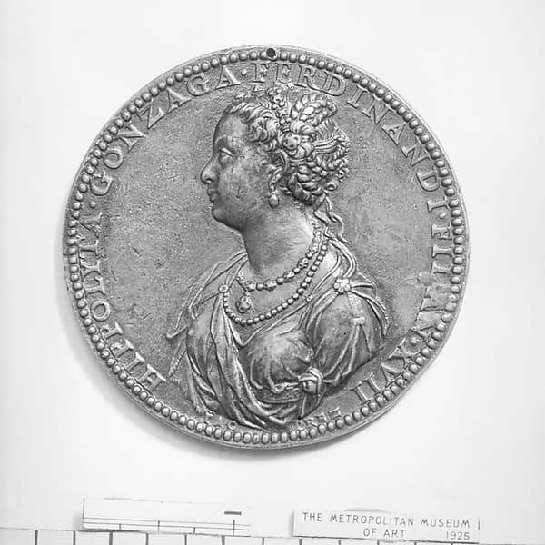 Ippolita Gonzaga (1535–1563), at the age of 17, by Jacopo Nizolla da Trezzo