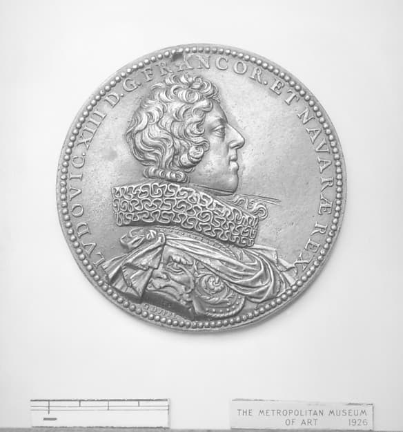 Louis XIII, King of France (b. 1601, r. 1610–43), by Guillaume Dupré