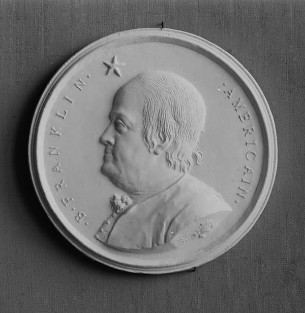 Benjamin Franklin, by Jean-Baptiste Nini