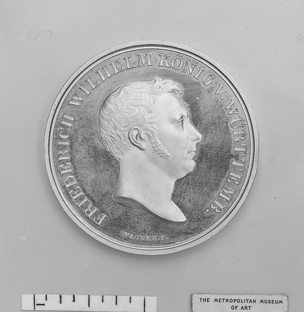 In Honor of King Friedrich William of Wurtemburg, Known as William I (1816–64), by F. Wagner