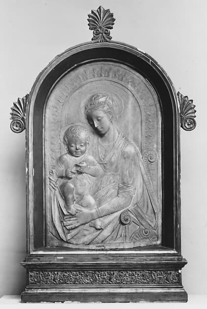 Virgin and Child, by Mino da Fiesole (Mino di Giovanni)