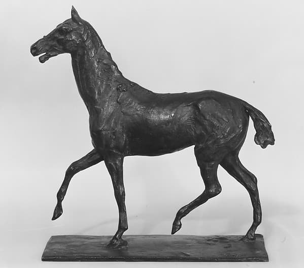 Horse Walking, by Edgar Degas