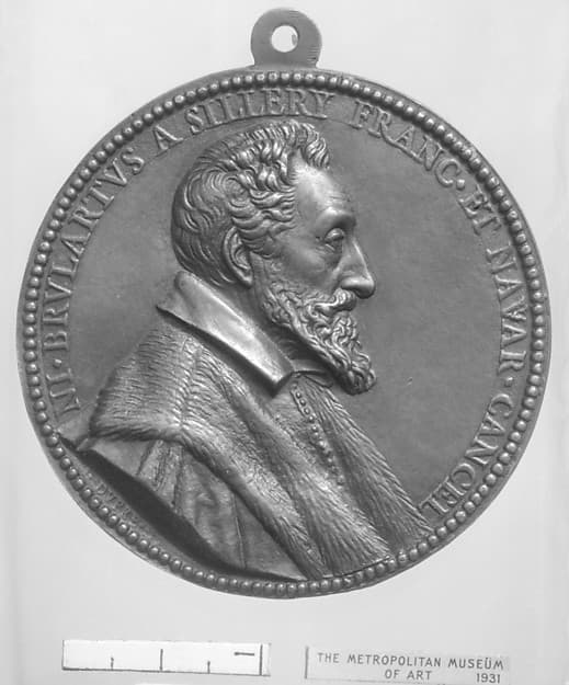 Nicolas Brulart de Sillery, Chancellor of France (1544?–1624, Chancellor of France 1607), by Guillaume Dupré
