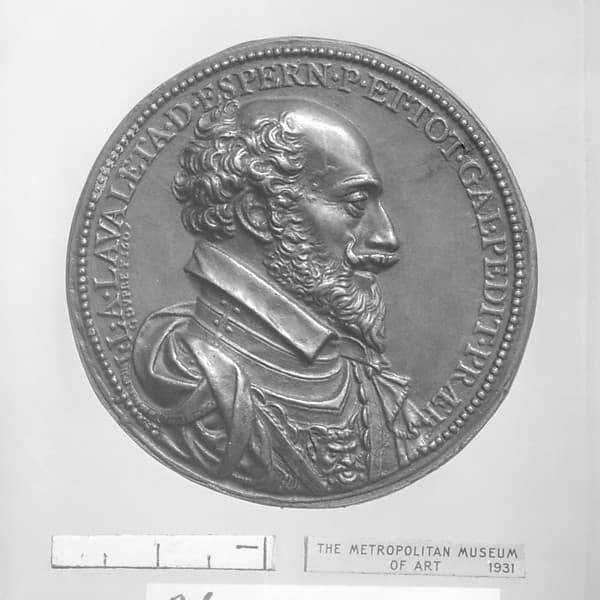 Jean-Louis de Nogaret de Lavalette, Duke of Épernon, colonel general of infantry (1554–1642), by Guillaume Dupré