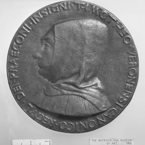 Maffei (Timoteo) Canon of Verona, by Matteo de' Pasti