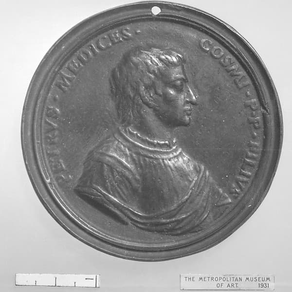 Piero I Medici (1464–69), by Massimiliano Soldani