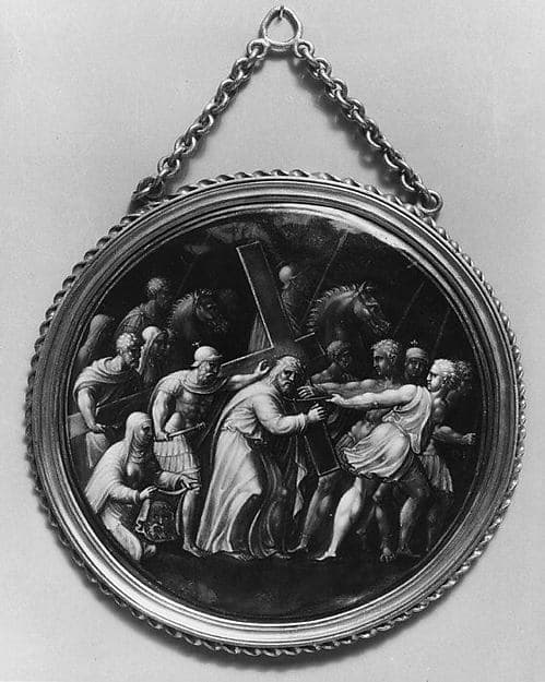 Christ Bearing the Cross, by Jean II Pénicaud