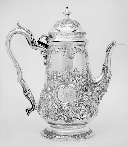 Coffeepot, by John Swift II