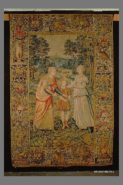 Rachel and Bilhah with Dan from The Story of Jacob series