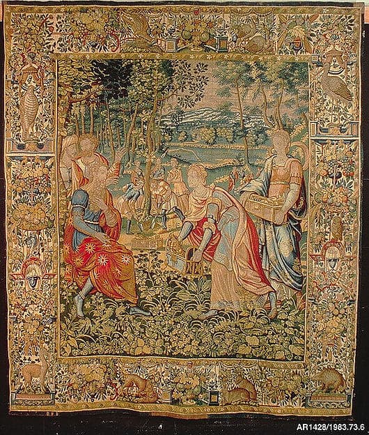 Jacob Burying Idols Under an Oak Tree from The Story of Jacob series
