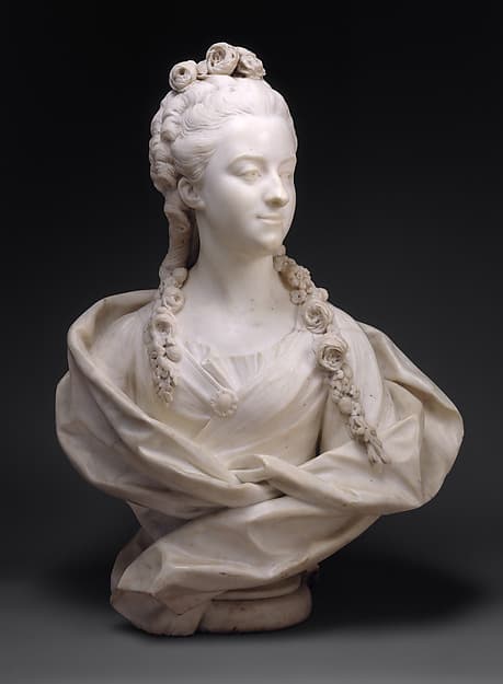 Geneviève-Françoise Randon de Malboissière (1740–1766), by Jean-Baptiste Lemoyne the Younger