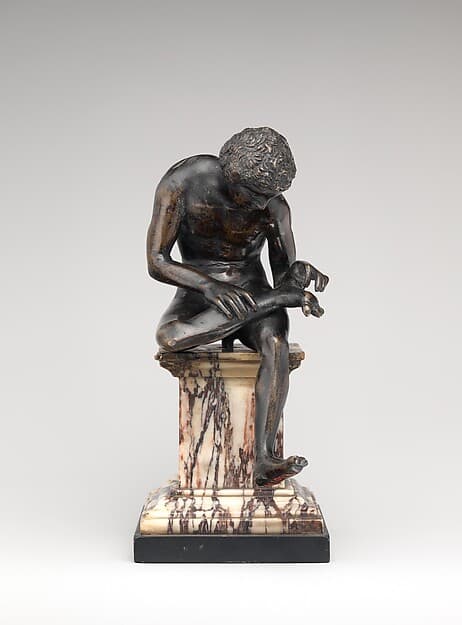 Spinario (boy pulling a thorn from his foot), by Severo Calzetta da Ravenna