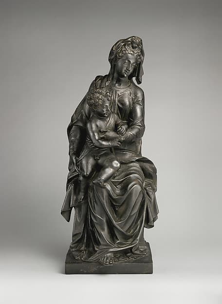 Virgin and child, by Niccolò Roccatagliata
