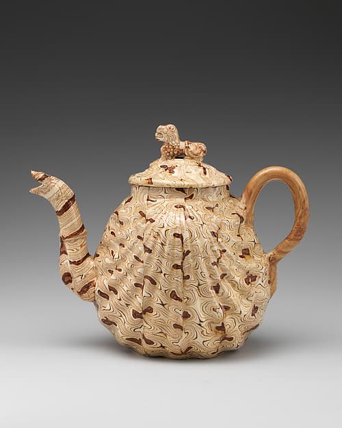 Teapot, by Whieldon type