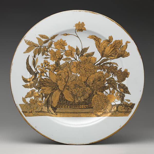Plate (one of a pair), by Jean-Baptiste Monnoyer