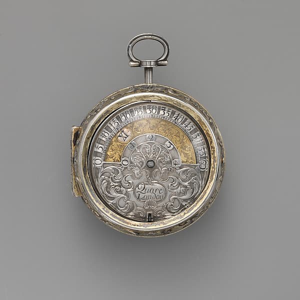 Pair-case watch, by Daniel Quare
