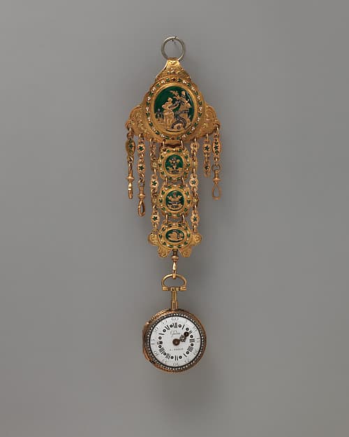 Watch and chatelaine, by Jacques Jérôme Gudin