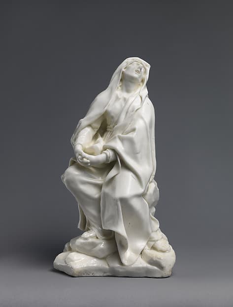 The Mourning Virgin, by Capodimonte Porcelain Manufactory