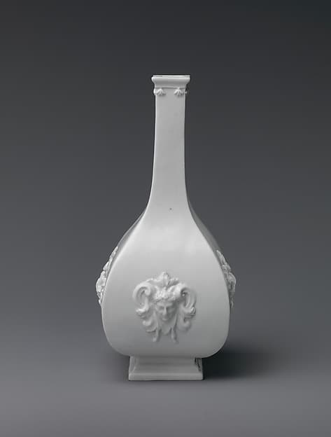 Four-sided bottle, by Meissen Manufactory
