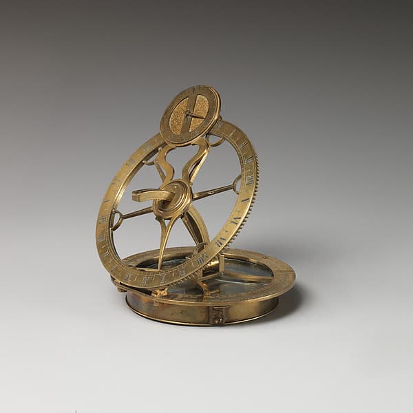 Equinoctial dial, by Thomas Wright