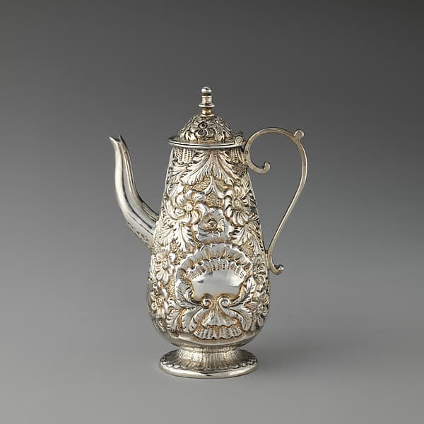 Miniature coffeepot (part of a set), by Henry Flavelle