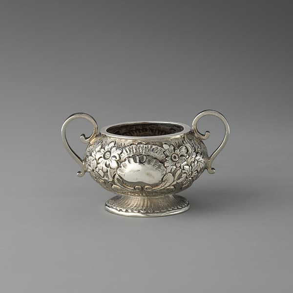 Miniature sugar bowl (part of a set), by Henry Flavelle