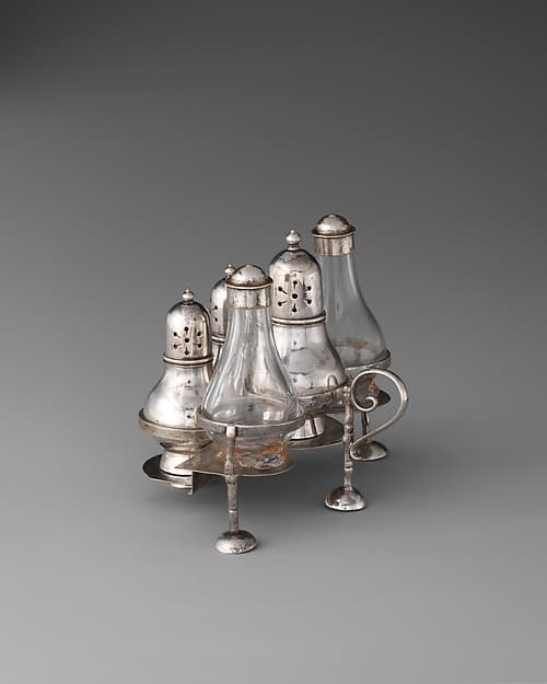 Miniature cruet stand, by David Clayton