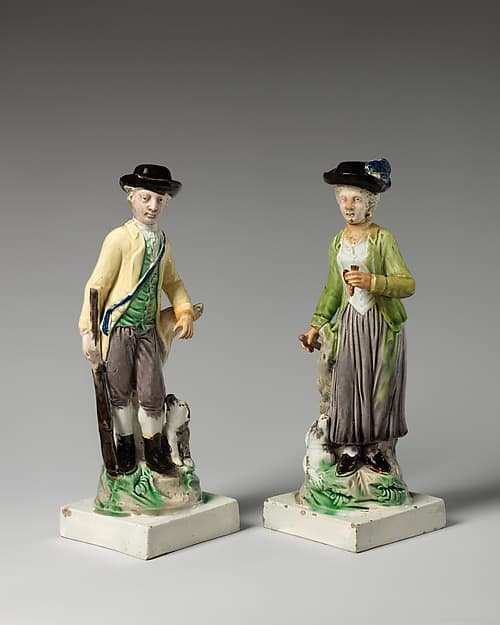 Sportsman and sportswoman, by Ralph Wood the Younger