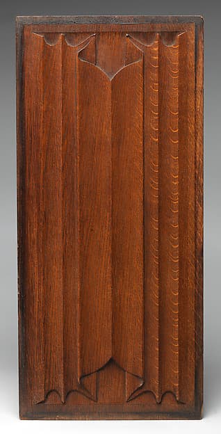 Decorative paneling from the Palace of Westminster, by Augustus Welby Northmore Pugin