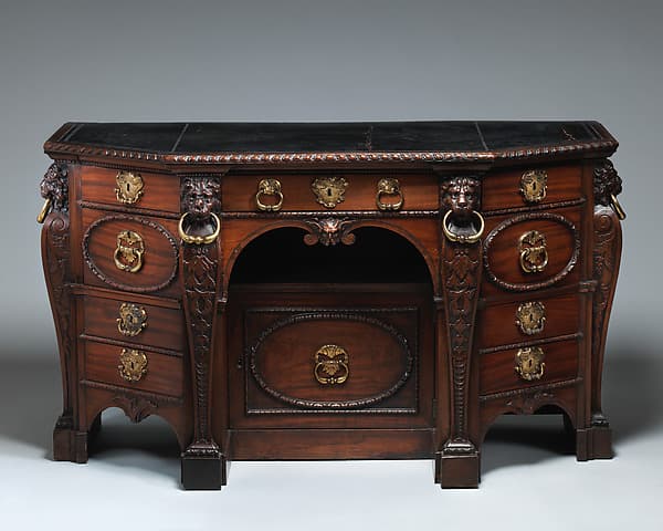 Library table, by William Kent