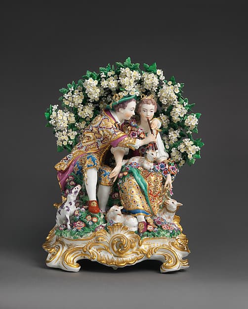 The Music Lesson, by Chelsea Porcelain Manufactory