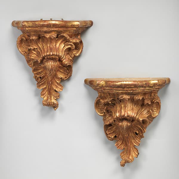 Pair of wall brackets