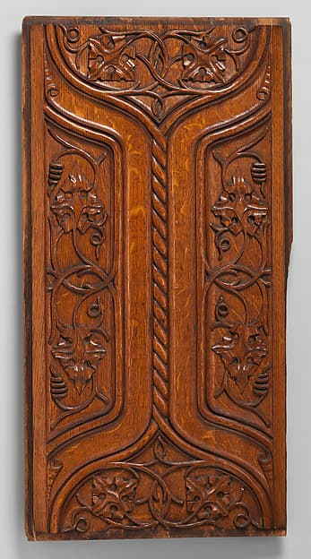 Decorative paneling from the Palace of Westminster, by Augustus Welby Northmore Pugin