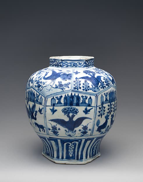 Jar with the emblem of the Order of Saint Augustine