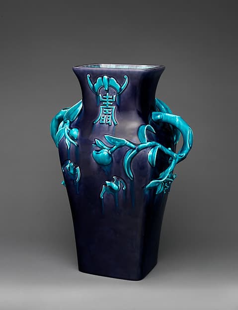 Vase, by Joseph-Théodore Deck