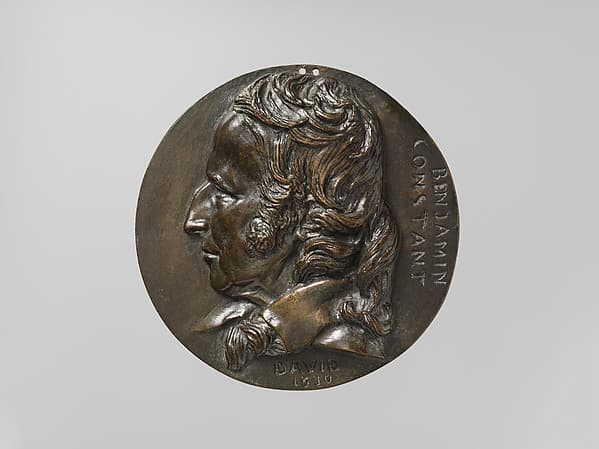 Henri-Benjamin Constant de Rebecque (1767–1830), by Pierre Jean David d'Angers