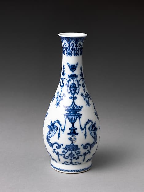 Vase (one of a pair), by Saint-Cloud factory