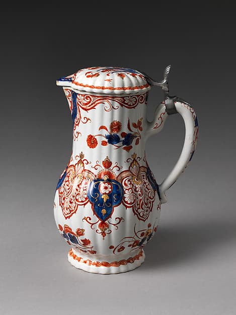 Jug with stylized floral pendants, by The "Greek A" Factory