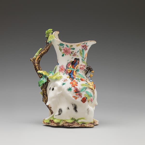 Cream jug, by Chelsea Porcelain Manufactory