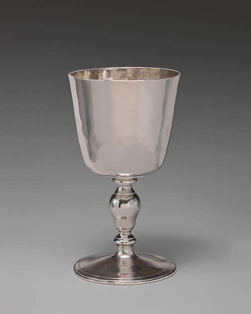 Communion cup (one of two), by I T