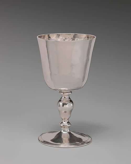 Communion cup (one of two), by I T