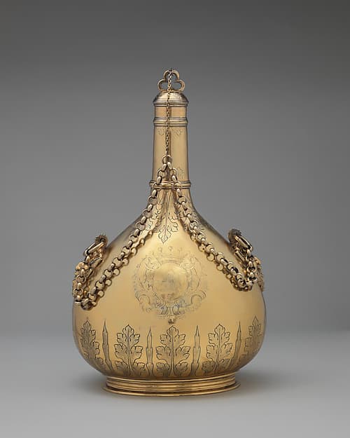 Pilgrim bottle (one of a pair)