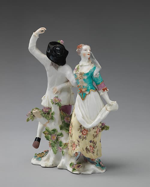 Dancers, by Chelsea Porcelain Manufactory