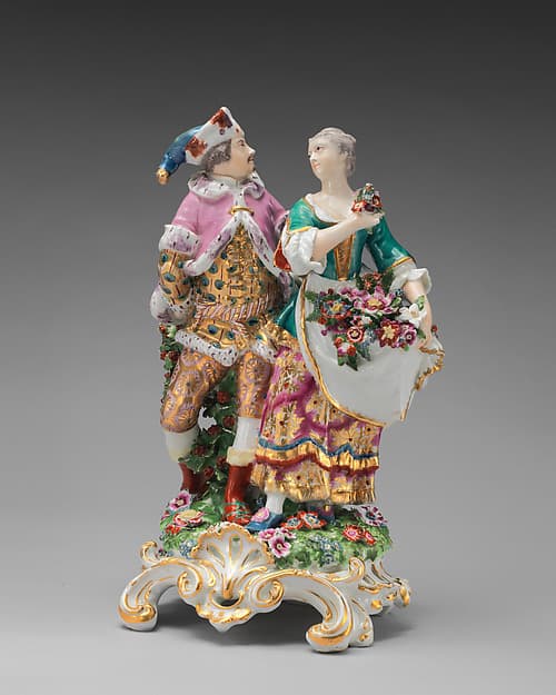 Winter and Spring, by Chelsea Porcelain Manufactory