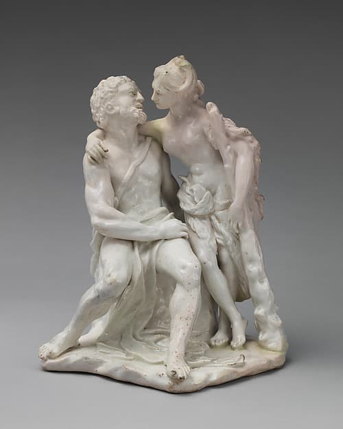Hercules and Omphale, by Saint James's Factory