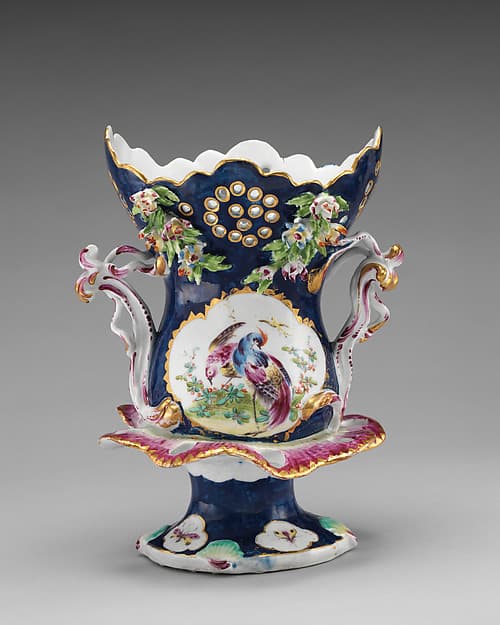 Beaker (part of a garniture), by Bow Porcelain Factory